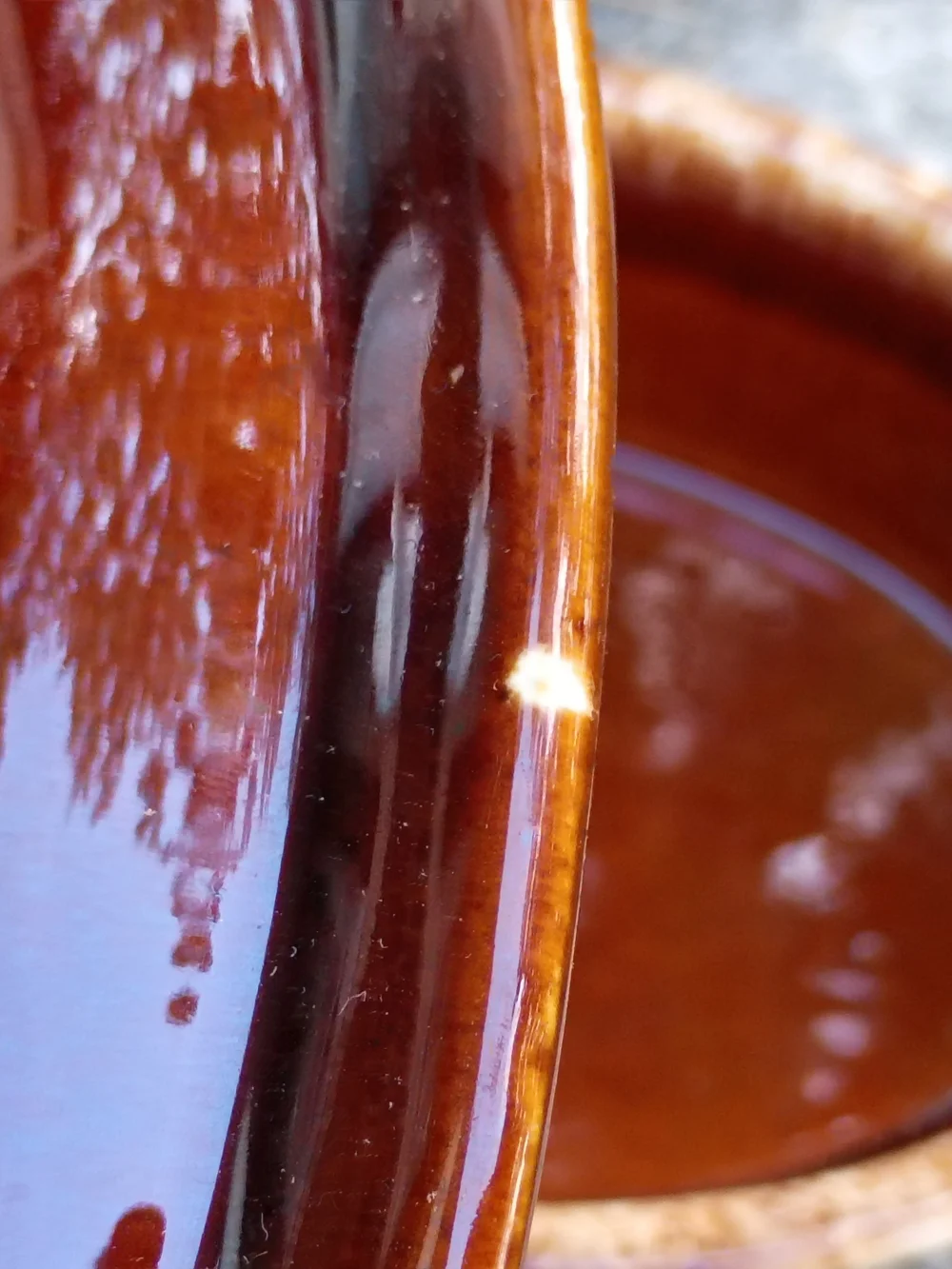 Vintage Hull Brown Drip Glaze Pottery Oval Casserole Dish with Lid